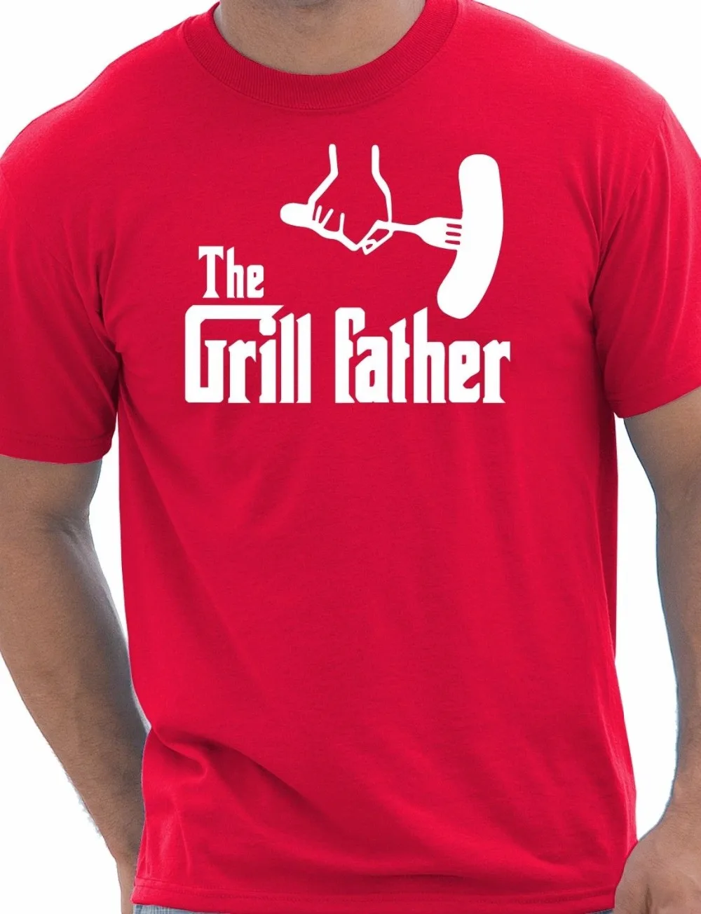 The Grill Father Cooking Chef Novelty Gift Unisex T-Shirt More Size and Colors-A640 
The Grill Father Cooking Chef Novelty Gift Unisex T-Shirt More Size and Colors-A640
