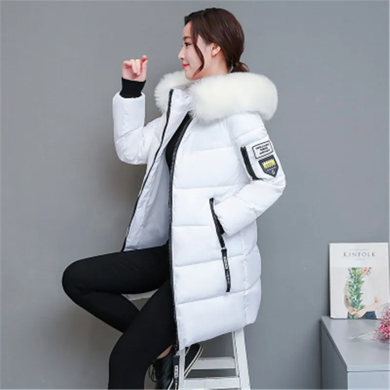 2018 Women Winter Cotton Jacket Coats Thick Warm Parkas Fashion Hooded fur collar Slim Jacke D495
2018 Women Winter Cotton Jacket Coats Thick Warm Parkas Fashion Hooded fur collar Slim Jacke D495