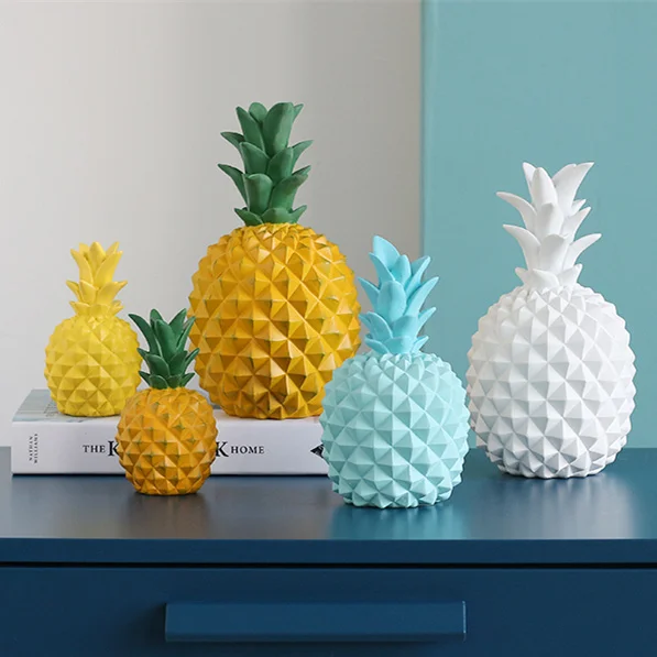 creative resin pineapple piggy bank statue home decor crafts room decoration objects ornament Simulation pineapple figurine gift
creative resin pineapple piggy bank statue home decor crafts room decoration objects ornament Simulation pineapple figurine gift