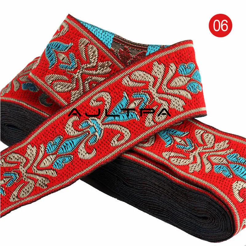 700Meters 35mm Width Filigree Woven Webbing Tape Ethnic Trim Costume National Jacquard Ribbon Sewing Accessories
700Meters 35mm Width Filigree Woven Webbing Tape Ethnic Trim Costume National Jacquard Ribbon Sewing Accessories