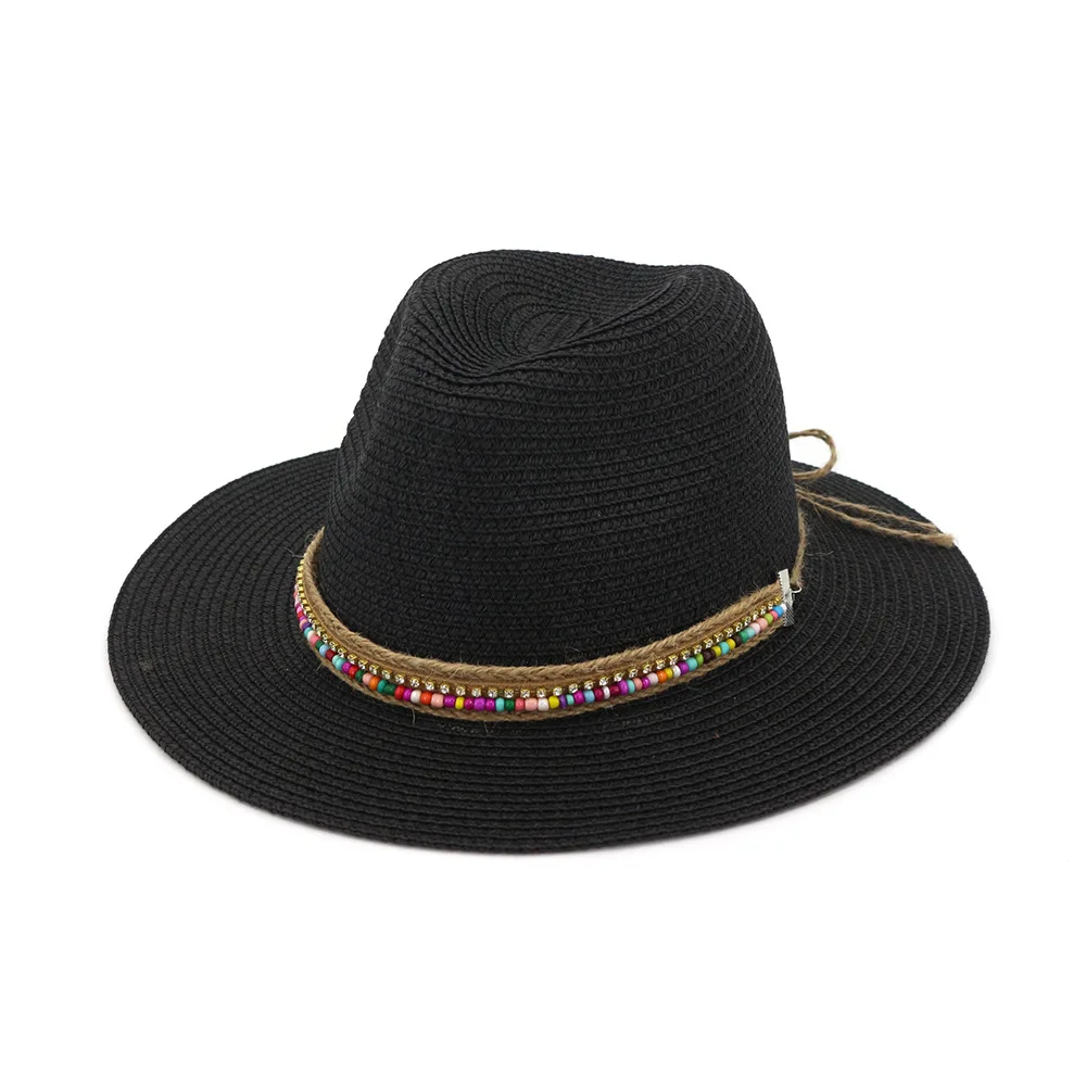 Elegant straw hat women big lower beach hat sun hat sun block UV protection panama hat bone chapeu feminino AD0764
Elegant straw hat women big lower beach hat sun hat sun block UV protection panama hat bone chapeu feminino AD0764