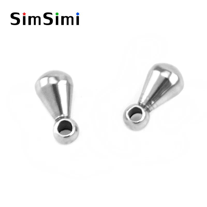 2017 New Simsimi Drip Water Drop Beads Diy Making Necklace Bracelet End Charms Pendant Stainless Steel Wholesale 200pcs
2017 New Simsimi Drip Water Drop Beads Diy Making Necklace Bracelet End Charms Pendant Stainless Steel Wholesale 200pcs