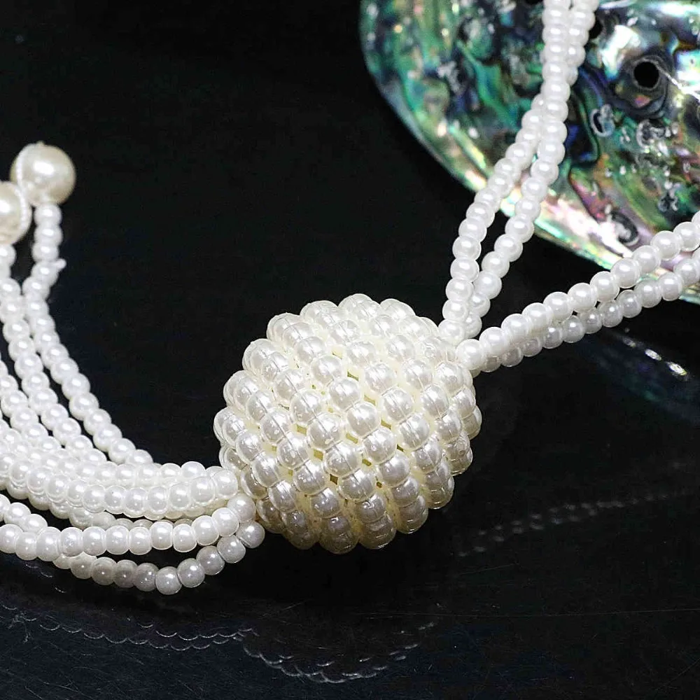 Fashion white 3mm shell simulated-pearl beads necklace round ball tassel pendant unique diy women jewelry B1429
Fashion white 3mm shell simulated-pearl beads necklace round ball tassel pendant unique diy women jewelry B1429