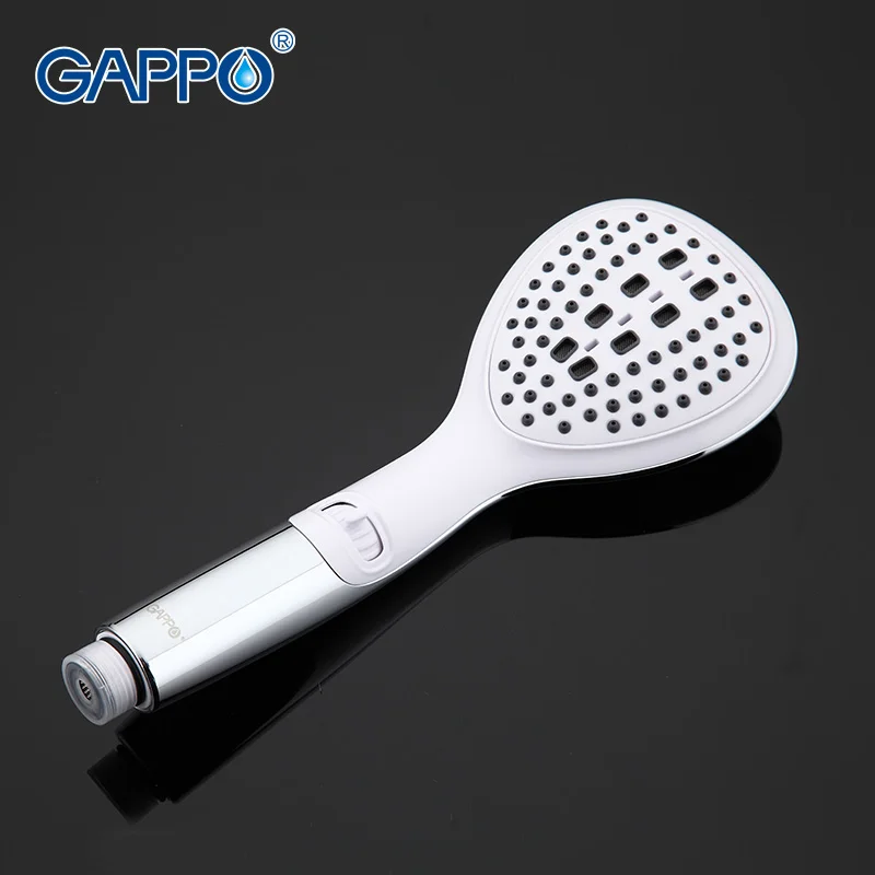Лейка для душа Gappo G25, двусторонняя круглая Лейка из АБС-пластика, для экономии воды, аксессуары для ванной комнаты
Лейка для душа Gappo G25, двусторонняя круглая Лейка из АБС-пластика, для экономии воды, аксессуары для ванной комнаты