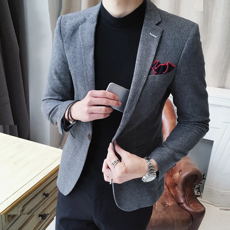 2019 premium brand Men's Long Sleeve Suit Jackets Slim Design Blazers Men Business Wedding Party Male Suit Coats S-XXXL
2019 premium brand Men's Long Sleeve Suit Jackets Slim Design Blazers Men Business Wedding Party Male Suit Coats S-XXXL