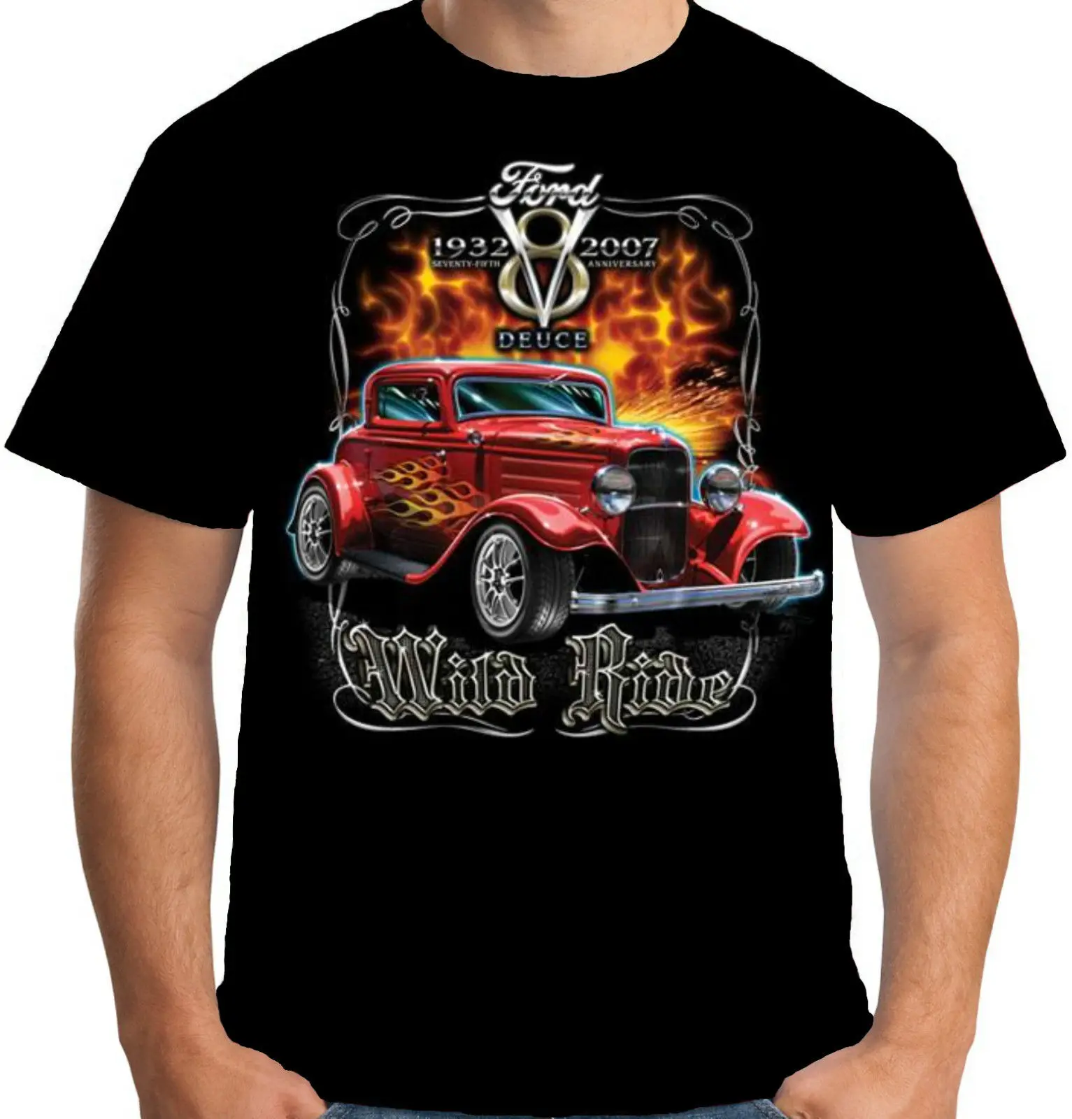 Футболка мужская хлопковая в стиле дикой езды V8 Hot Rod 32, Классическая рубашка в стиле американского автомобиля 3 окна купе крысы, A17947, лето 2019
Футболка мужская хлопковая в стиле дикой езды V8 Hot Rod 32, Классическая рубашка в стиле американского автомобиля 3 окна купе крысы, A17947, лето 2019