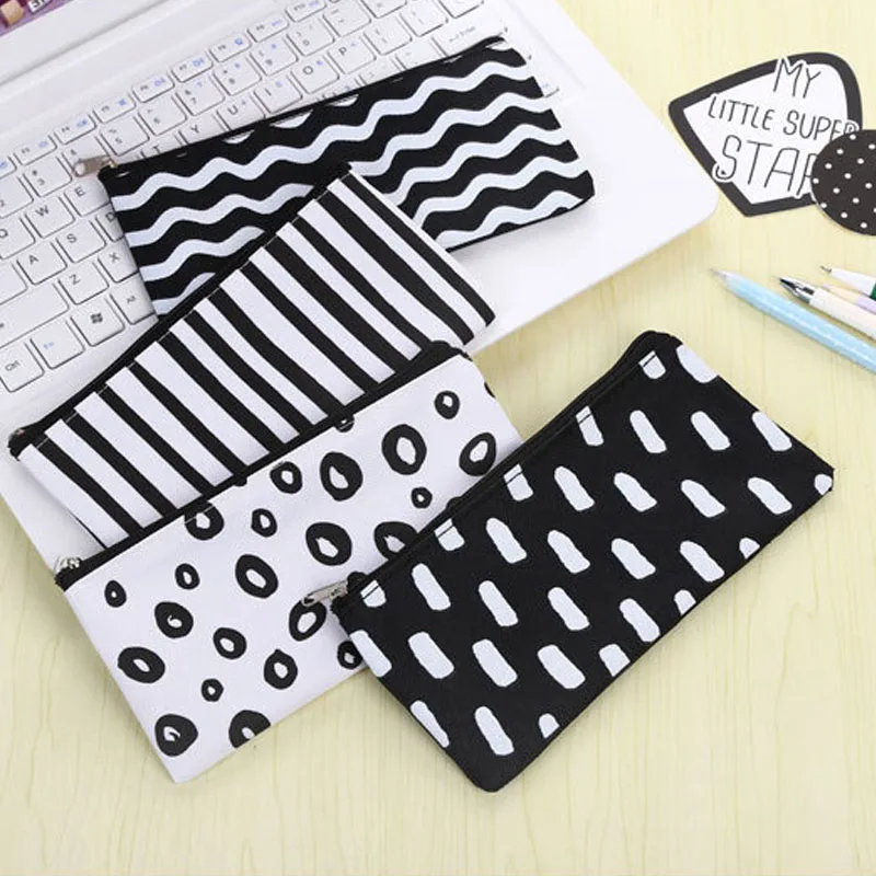 1PCS Korean Creative Stripe Oxford Pencil Bag Zipper Office File Folders Pen Bag Stationery Office&School Supplies
1PCS Korean Creative Stripe Oxford Pencil Bag Zipper Office File Folders Pen Bag Stationery Office&School Supplies
