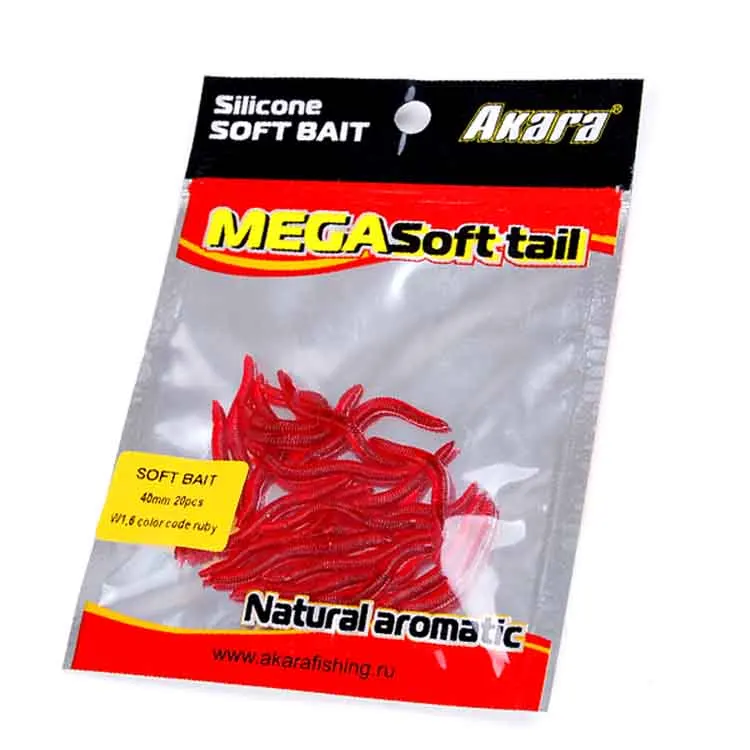 Akara soft bait 4cm20pc/bag brandisher soft bait bloodworm belt flavor carp carousingly 20bag/lot
Akara soft bait 4cm20pc/bag brandisher soft bait bloodworm belt flavor carp carousingly 20bag/lot