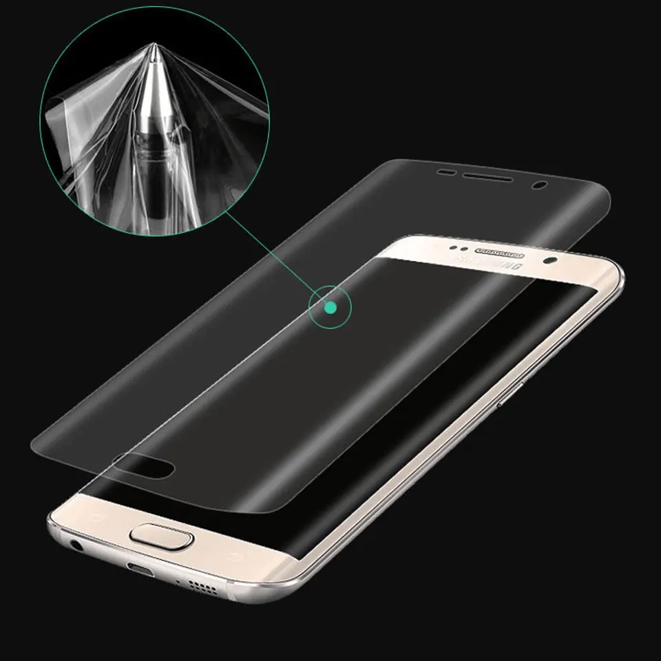 3D изогнутая мягкая защитная пленка для экрана Samsung Galaxy S10 S10E S7 S6 Edge S8 Plus Note 8 9 Чехлы