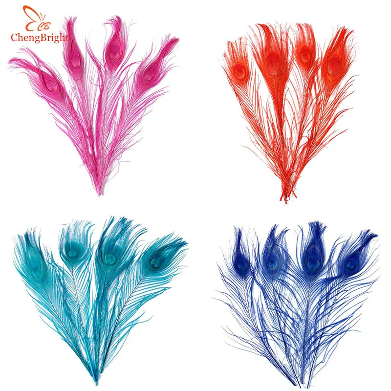 ChengBright Wholesale 100Pcs/lot Natural Peacock Feathers Length 25-32CM 10-13inch Peacock Feather Diy Jewelry Decorative Plume
ChengBright Wholesale 100Pcs/lot Natural Peacock Feathers Length 25-32CM 10-13inch Peacock Feather Diy Jewelry Decorative Plume