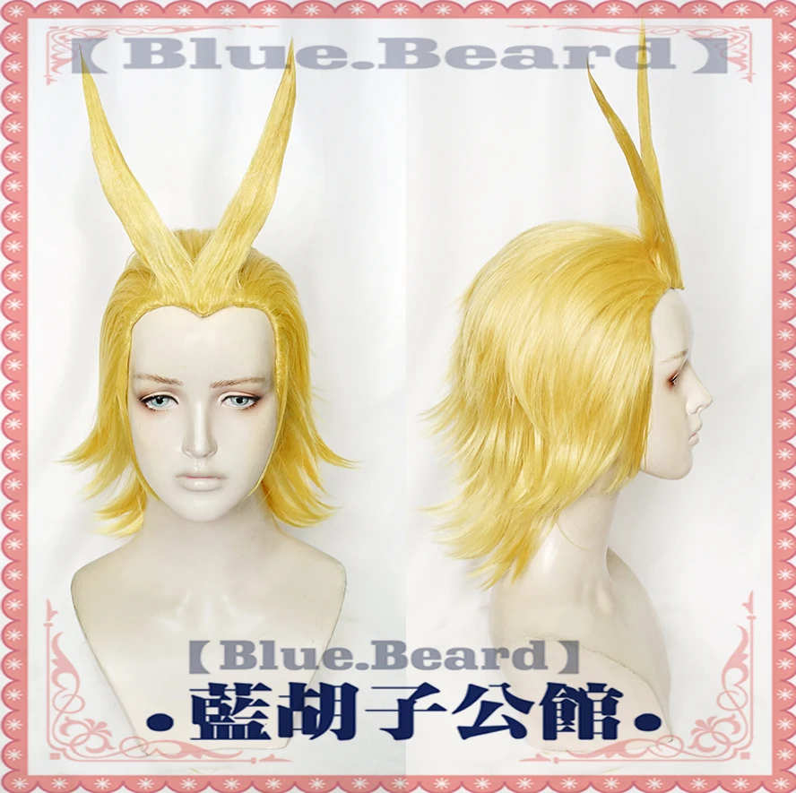 New Boku no Academia All Might Golden Cosplay Anime Wig Halloween Role Play My Hero Academia Costume Hair+ Wig Cap
New Boku no Academia All Might Golden Cosplay Anime Wig Halloween Role Play My Hero Academia Costume Hair+ Wig Cap