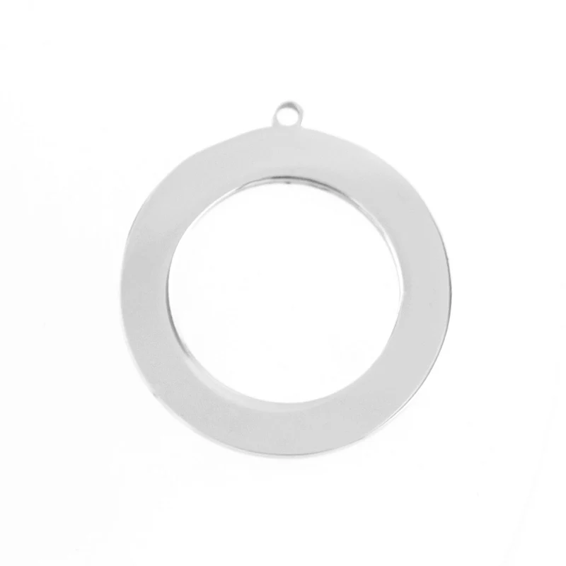 Simsimi 25mm Annulus Charm loop Hole circular ring Pendant for necklace bracelet mirror polish Stainless steel wholesale 10pcs
Simsimi 25mm Annulus Charm loop Hole circular ring Pendant for necklace bracelet mirror polish Stainless steel wholesale 10pcs