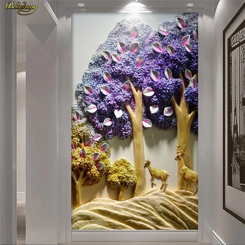 beibehang papel de parede Custom Photo Wall paper Frescoes 3D Stereo Relief Fools Tree Elk Vientian Background mural wallpaper
beibehang papel de parede Custom Photo Wall paper Frescoes 3D Stereo Relief Fools Tree Elk Vientian Background mural wallpaper