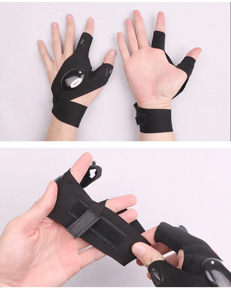 DHL Free Lighting glove Night car repair glove led light Night fishing lamp glove hanging bait lamp night fishing supplies
DHL Free Lighting glove Night car repair glove led light Night fishing lamp glove hanging bait lamp night fishing supplies