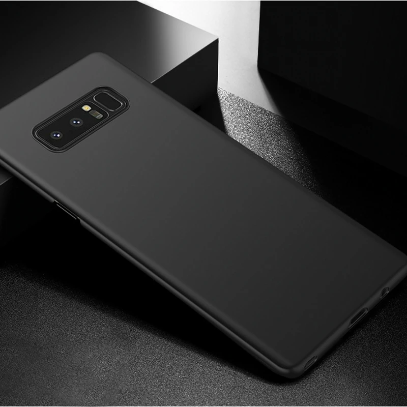 Роскошный Ультратонкий чехол для Samsung Galaxy Note 9 8 жесткий матовый тонкий