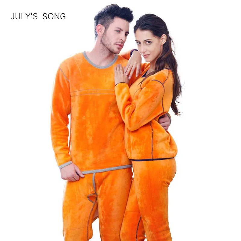 JULY'S SONG Winter Women Men Warm Thermal Underwear Set For Winter Velvet Thick Thermal Long Johns Couple Plus Size XXXL
JULY'S SONG Winter Women Men Warm Thermal Underwear Set For Winter Velvet Thick Thermal Long Johns Couple Plus Size XXXL