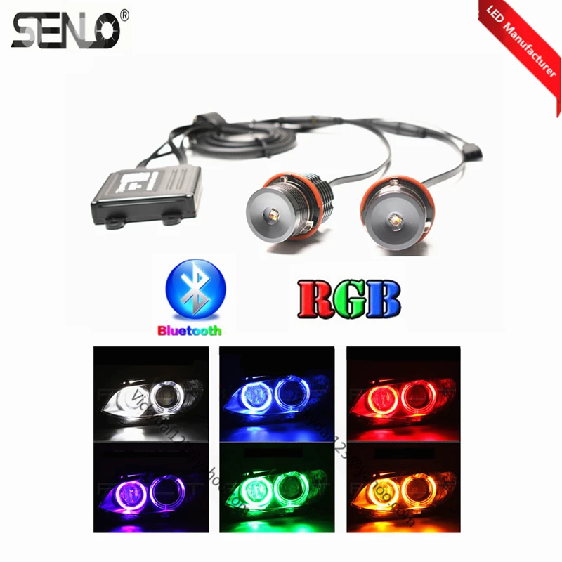 Top Quality Super Bright RGB Halo Ring Lights Bulb For BM W E39 With Angel Eyes Controlled By Bluetooth Multicolor No Error Free
Top Quality Super Bright RGB Halo Ring Lights Bulb For BM W E39 With Angel Eyes Controlled By Bluetooth Multicolor No Error Free