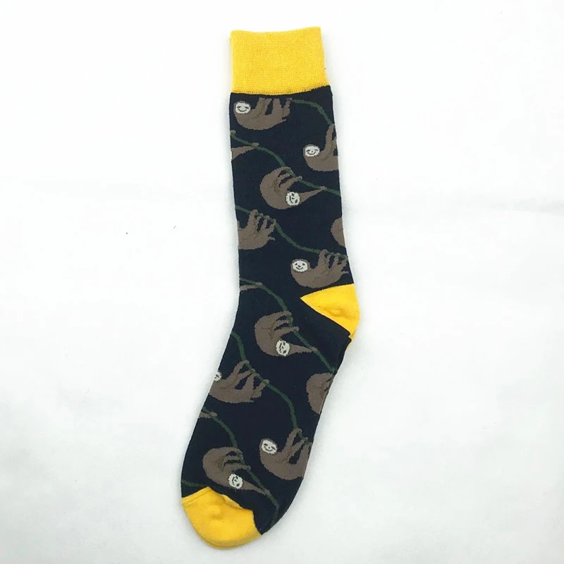Hot Quality Autumn Winter New Cartoon Animal Jacquard Men's Sock Art Crew Combed Cotton Socks Funny Happy Male Sox Large Size
Hot Quality Autumn Winter New Cartoon Animal Jacquard Men's Sock Art Crew Combed Cotton Socks Funny Happy Male Sox Large Size