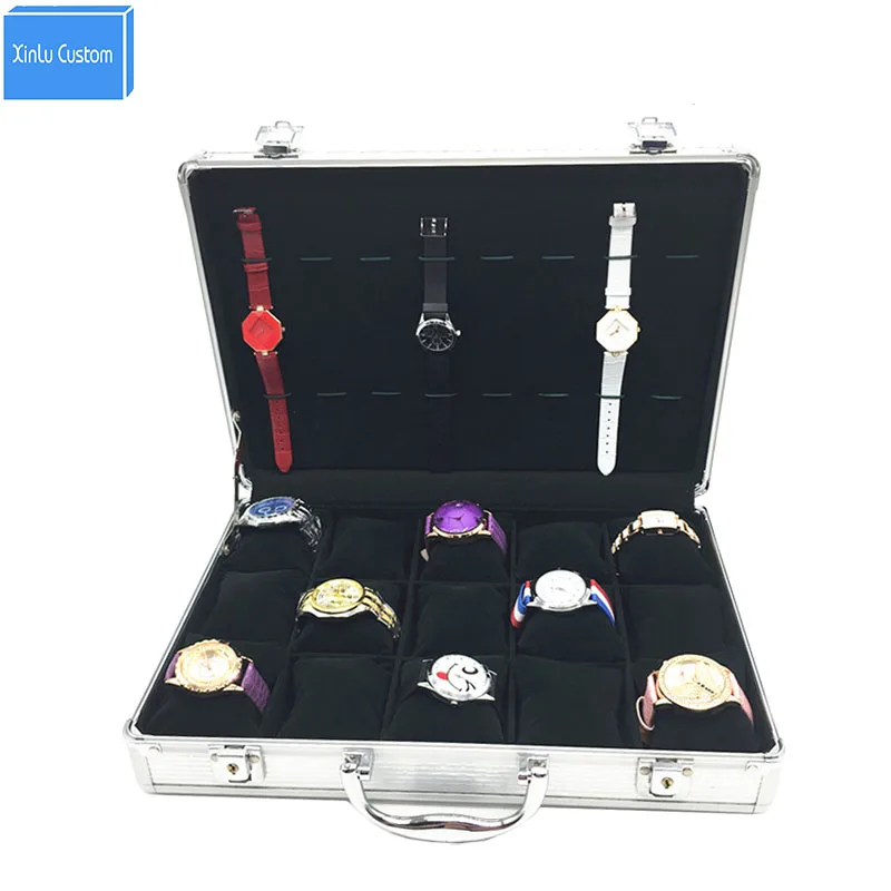 Watch handle box Portable Watch Seller Case Luggage Watches Collect Business DIY Jewelry Exhibition Wristwatch Pedlar Xinlu Box
Watch handle box Portable Watch Seller Case Luggage Watches Collect Business DIY Jewelry Exhibition Wristwatch Pedlar Xinlu Box