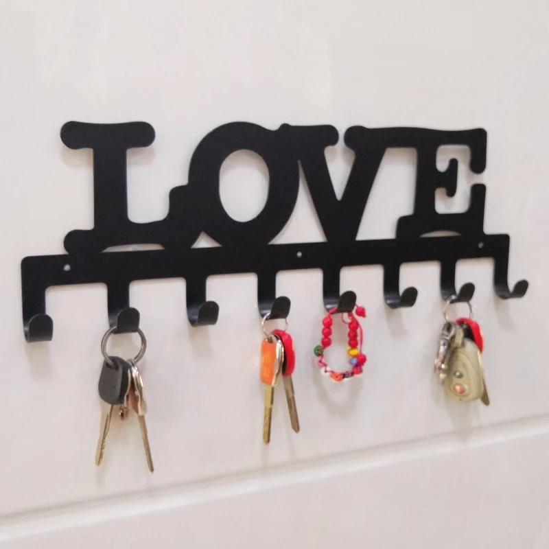 Wrought Iron Decorative Hooks Letter Love Wall Hanging 8 Hanging Bedroom Coat Hooks Key Hangers
Wrought Iron Decorative Hooks Letter Love Wall Hanging 8 Hanging Bedroom Coat Hooks Key Hangers