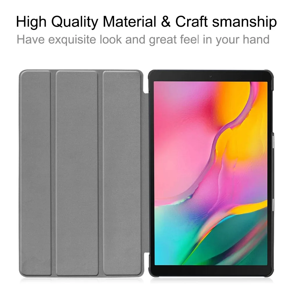 Чехол для Samsung Galaxy Tab S5E 2019 дюймов флип-чехол с подставкой мягкий чехол из