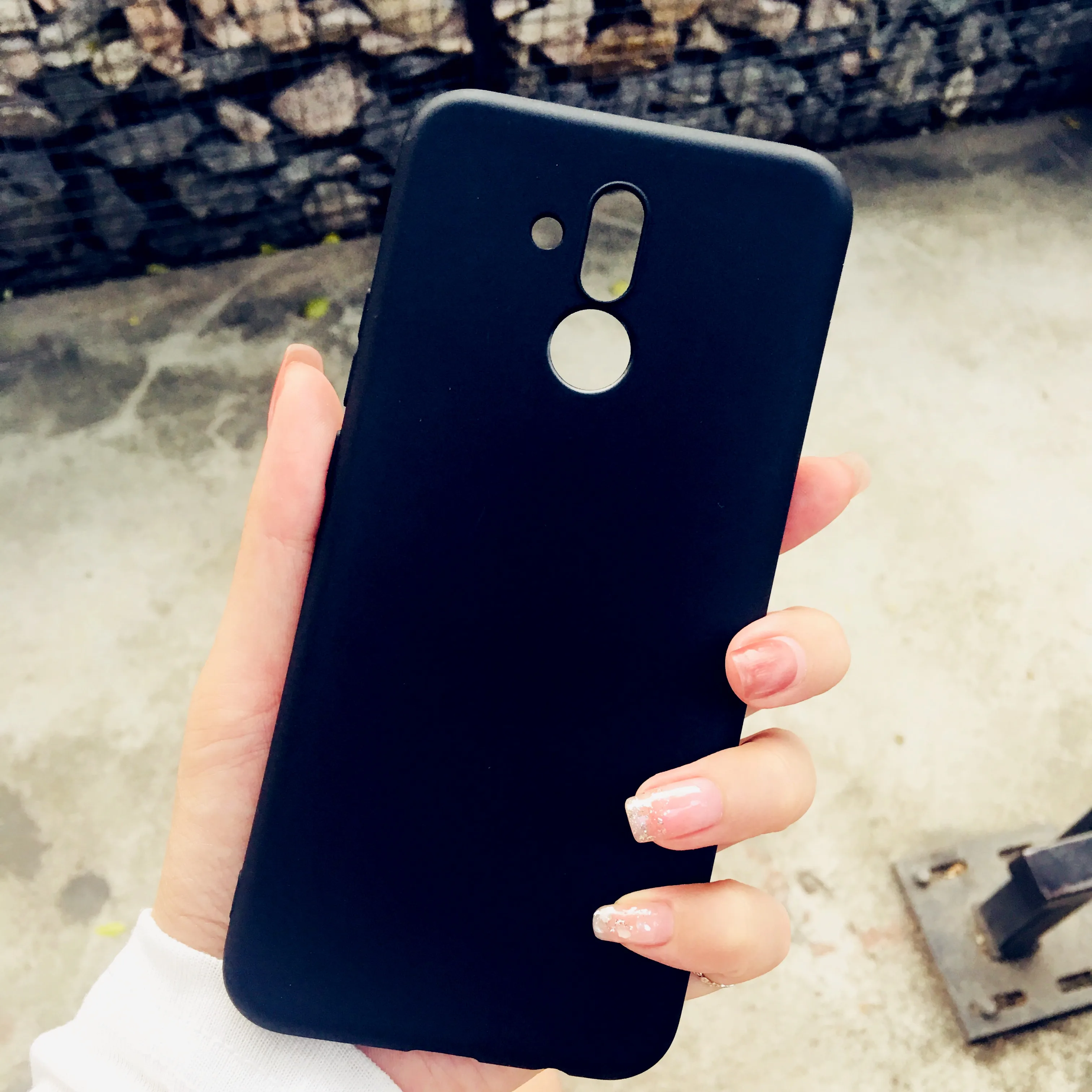 Простой однотонный Модный чехол для мобильного телефона Huawei Honor 6a 6X 6C pro 7A 7C 7X8 9 mate