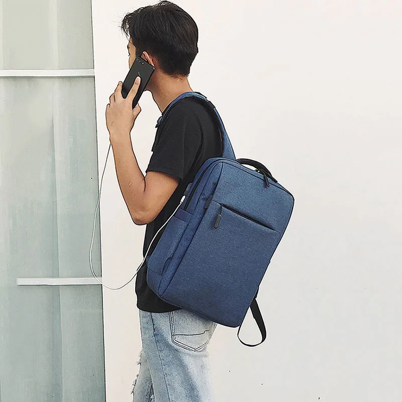 Мужской и женский рюкзак с защитой от кражи LONGJUNFEER модный дорожный для компьютера