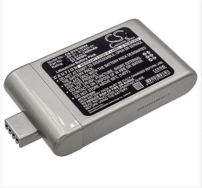 Аккумулятор Cameron Sino 1400mah для DYSON D12 Аккумуляторный вакуумный DC16 DC-16 DC16 животное DC16 лодка 12097 912433-01
Аккумулятор Cameron Sino 1400mah для DYSON D12 Аккумуляторный вакуумный DC16 DC-16 DC16 животное DC16 лодка 12097 912433-01