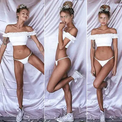 2017 New Sexy Off Shoulder Bikinis Set Cut Out Swimsuit Women Swimwear Bandage Micro Bikini Thong Biquini Trikini Maillot Femme
2017 New Sexy Off Shoulder Bikinis Set Cut Out Swimsuit Women Swimwear Bandage Micro Bikini Thong Biquini Trikini Maillot Femme