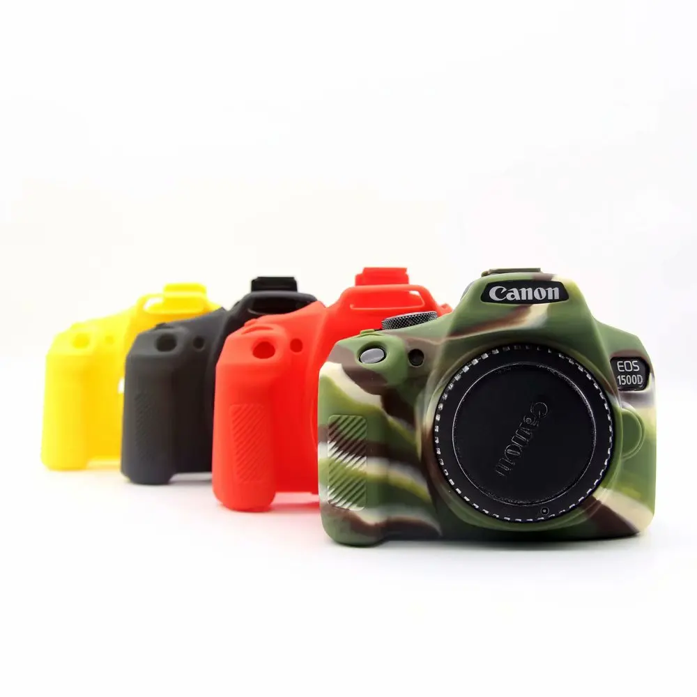 Силиконовый кожаный чехол для брони защитный чехол для Canon 1300D 1500D Rebel T6 Kiss X80 цифровая камера
Силиконовый кожаный чехол для брони защитный чехол для Canon 1300D 1500D Rebel T6 Kiss X80 цифровая камера