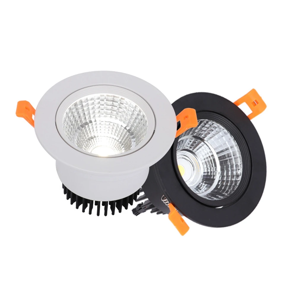 GD 5W 12W 15W 20W 24W LED Downlight COB AC220V Dimmable Ceiling Spot Lighting Anle Adjustable LED Spot For Home Decor + Driver
GD 5W 12W 15W 20W 24W LED Downlight COB AC220V Dimmable Ceiling Spot Lighting Anle Adjustable LED Spot For Home Decor + Driver