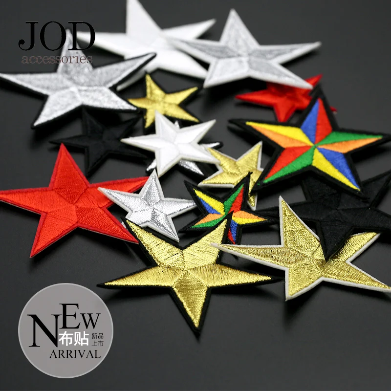 Small Embroidery Star Patch Clothes Sticker Iron on military Patches for Clothing hat Stripe Badges Pentagram Transfer Red
Small Embroidery Star Patch Clothes Sticker Iron on military Patches for Clothing hat Stripe Badges Pentagram Transfer Red