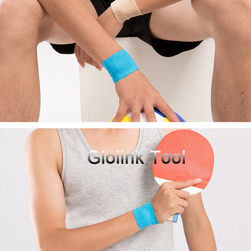 5Rolls/lot 5cm x 4.5m Waterproof Self Adhesive Bandage Tape Finger Joints Wrap Cohesive Bandage Self AdherentWrap Sports Tool
5Rolls/lot 5cm x 4.5m Waterproof Self Adhesive Bandage Tape Finger Joints Wrap Cohesive Bandage Self AdherentWrap Sports Tool
