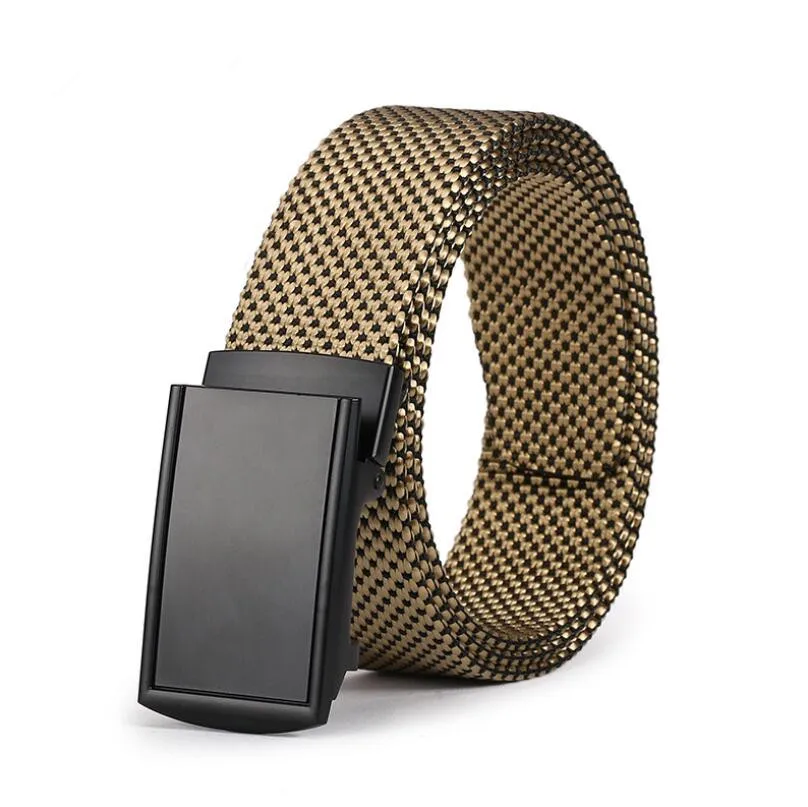 New Luxury Design Men Tactical Alloy Buckle Nylon Belts versatile casual Waistband High Quality Strap Width 3.8CM belt
New Luxury Design Men Tactical Alloy Buckle Nylon Belts versatile casual Waistband High Quality Strap Width 3.8CM belt