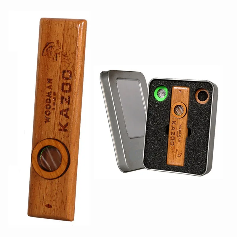Wood Kazoo Flute Metal Box 2 Diaphrams 1 Cover for Replacement Guitar Accessories Musical Instrument
Wood Kazoo Flute Metal Box 2 Diaphrams 1 Cover for Replacement Guitar Accessories Musical Instrument