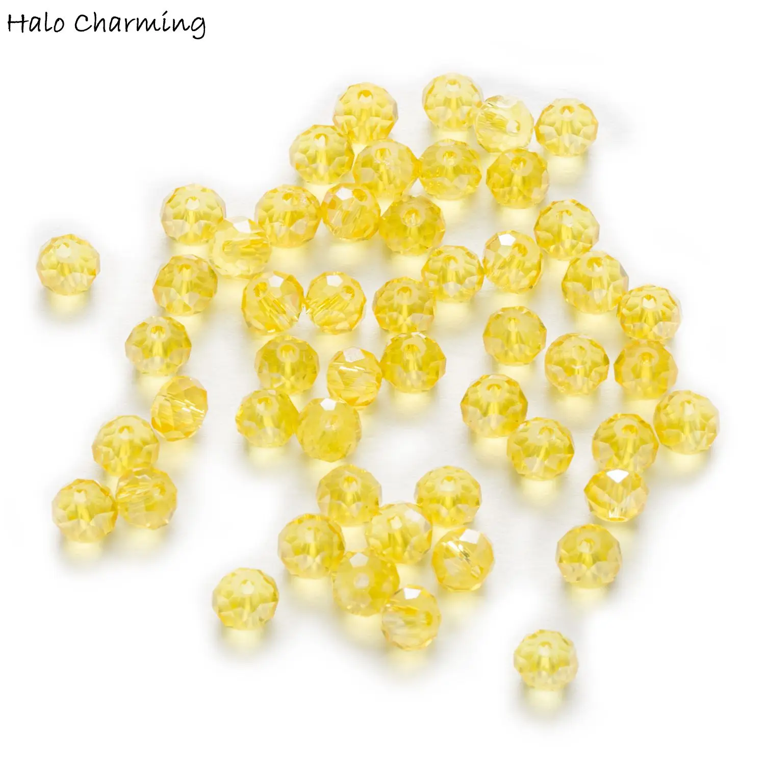 50 Piece Yellow AB Color Crystal Glass Rondelle Quartz Faceted Beads For Handmade Making Bracelet Necklaces DIY 4-8mm
50 Piece Yellow AB Color Crystal Glass Rondelle Quartz Faceted Beads For Handmade Making Bracelet Necklaces DIY 4-8mm