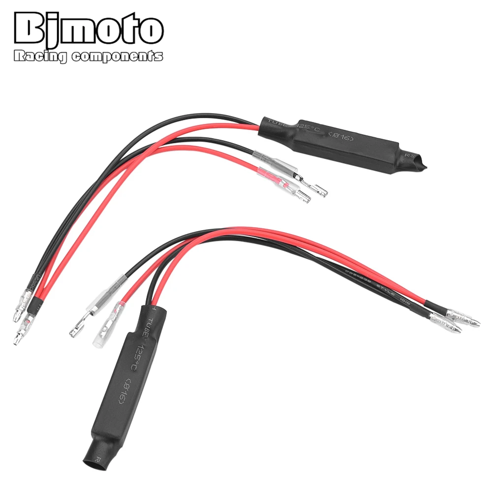 BJMOTO 2pcs 10W 12V Universal Motorcycle Flasher LED Turn Signal Indicator Resistor Adaptor
BJMOTO 2pcs 10W 12V Universal Motorcycle Flasher LED Turn Signal Indicator Resistor Adaptor