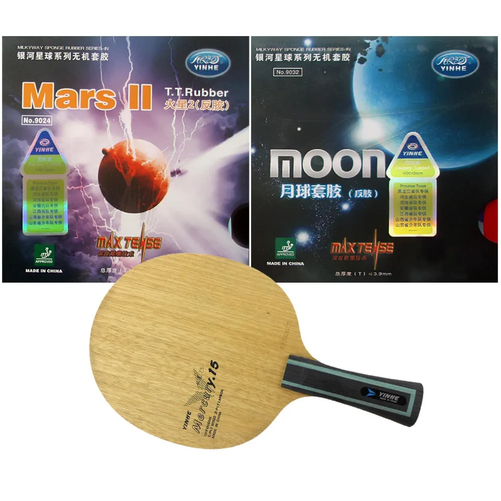 YINHE Mercury.15 Y-15 Y15 Blade с Заводской настройкой Mars II и Заводской настройкой Moon Long Shakehand FL
YINHE Mercury.15 Y-15 Y15 Blade с Заводской настройкой Mars II и Заводской настройкой Moon Long Shakehand FL