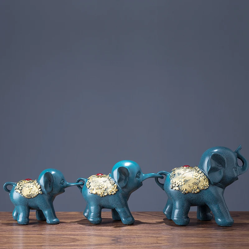 Nordic vintage elephant home decoration ornaments resin animal Statue fengshui decoration ornament figurines for home decor
Nordic vintage elephant home decoration ornaments resin animal Statue fengshui decoration ornament figurines for home decor