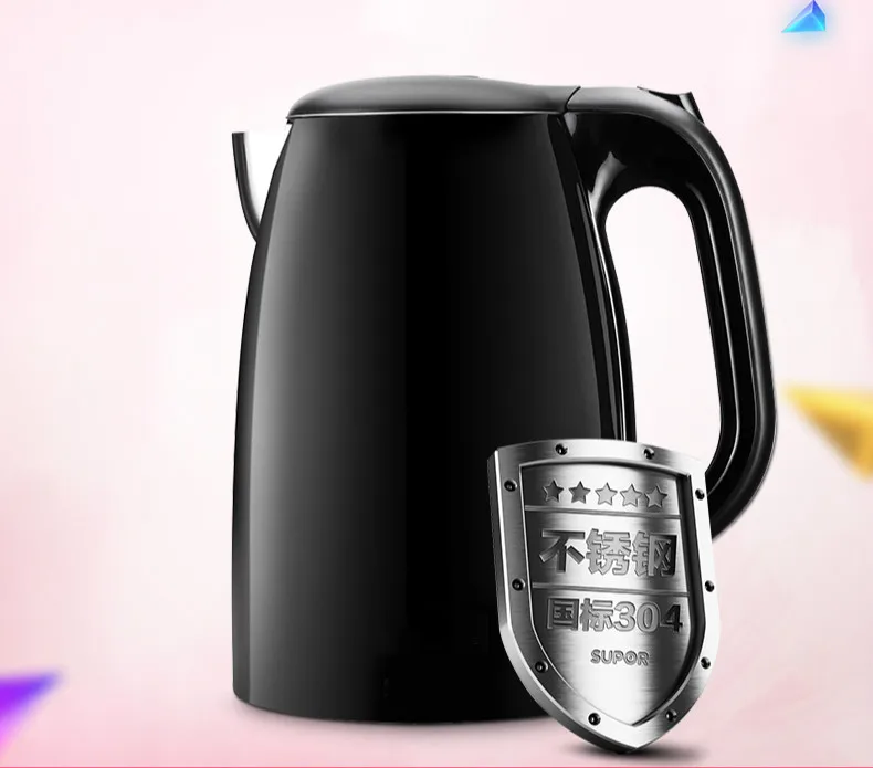 Electric kettle household 304 stainless steel large capacity thermal insulation automatic power cut
Electric kettle household 304 stainless steel large capacity thermal insulation automatic power cut