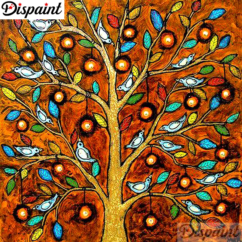 Dispaint Full Square/Round Drill 5D DIY Diamond Painting "Tree bird scenery" Embroidery Cross Stitch 3D Home Decor Gift A10255
Dispaint Full Square/Round Drill 5D DIY Diamond Painting "Tree bird scenery" Embroidery Cross Stitch 3D Home Decor Gift A10255