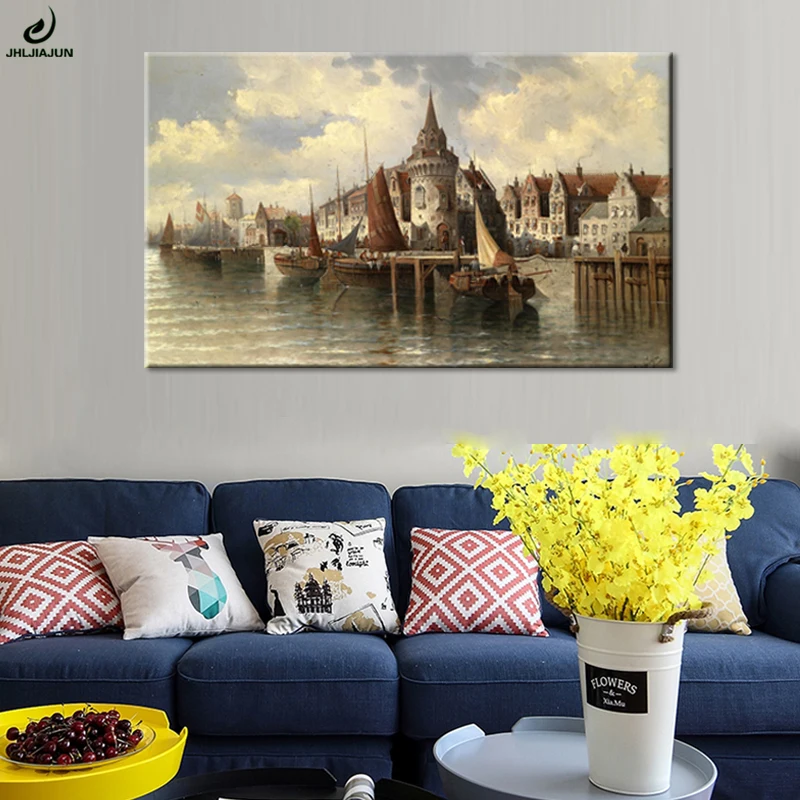 JHLJIAJUN The Renaissance Port Oil Canvas Painting Nordic HD Wall Art Print And Poster For Bedroom Dining Living Home Decor
JHLJIAJUN The Renaissance Port Oil Canvas Painting Nordic HD Wall Art Print And Poster For Bedroom Dining Living Home Decor