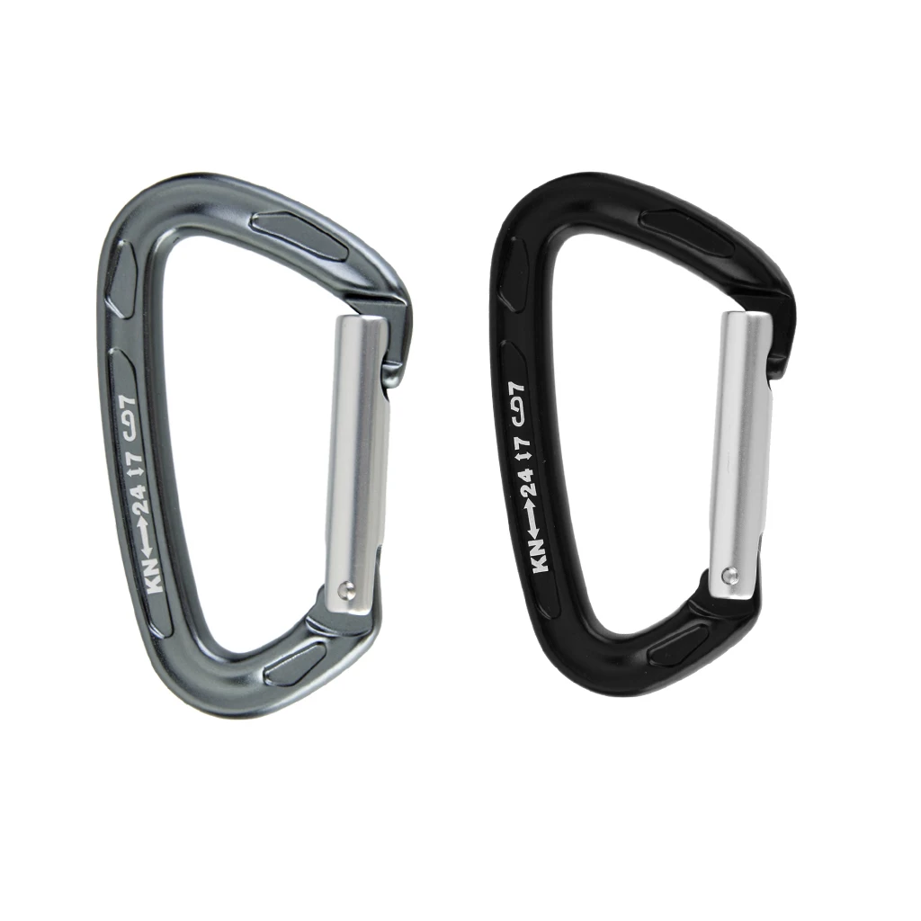 Outdoor Camping Euipment Mountaineering Rock Climbing RappellingAluminum Carabiner 24KN for Safety Hunting Survival Accessory
Outdoor Camping Euipment Mountaineering Rock Climbing RappellingAluminum Carabiner 24KN for Safety Hunting Survival Accessory