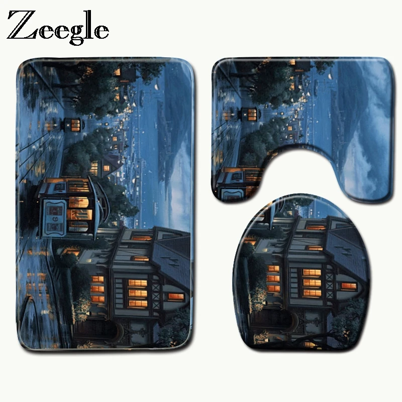 Zeegle 3 шт. фланелевый банный ковер впитывающие коврики для ванной Ванная комната туалет ковры набор анти-скольжения ковры Ванная комната душ...
Zeegle 3 шт. фланелевый банный ковер впитывающие коврики для ванной Ванная комната туалет ковры набор анти-скольжения ковры Ванная комната душ...