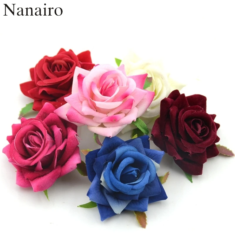 20pcs 6cm Silk Roses Artificial Flowers Heads Christmas Decoration For Home Wedding Bridal Scrapbook Diy A Cap Wreath Gifts
20pcs 6cm Silk Roses Artificial Flowers Heads Christmas Decoration For Home Wedding Bridal Scrapbook Diy A Cap Wreath Gifts