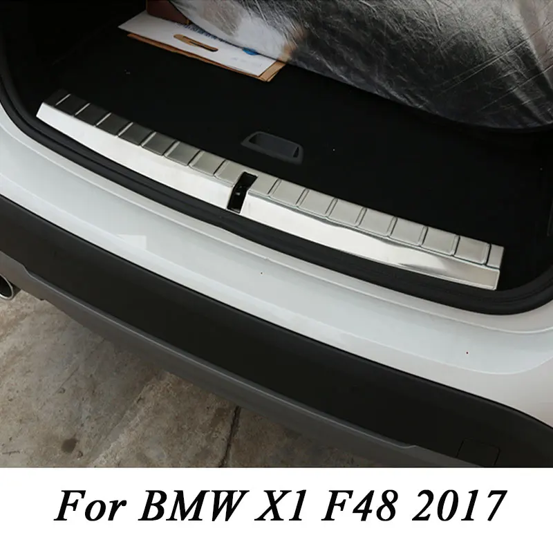 Для BMW X1 f48 2016 2017 304 нержавеющий задний бампер Внутренний порог Защитная крышка отделка наклейки автомобильные аксессуары
Для BMW X1 f48 2016 2017 304 нержавеющий задний бампер Внутренний порог Защитная крышка отделка наклейки автомобильные аксессуары