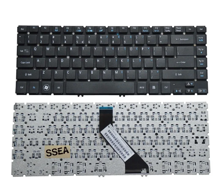 SSEA New Laptop US Keyboard for Acer Aspire V5 V5-431 V5-431G V5-431P V5-471 V5-471G V5-471PG Keyboard Without Frame
SSEA New Laptop US Keyboard for Acer Aspire V5 V5-431 V5-431G V5-431P V5-471 V5-471G V5-471PG Keyboard Without Frame