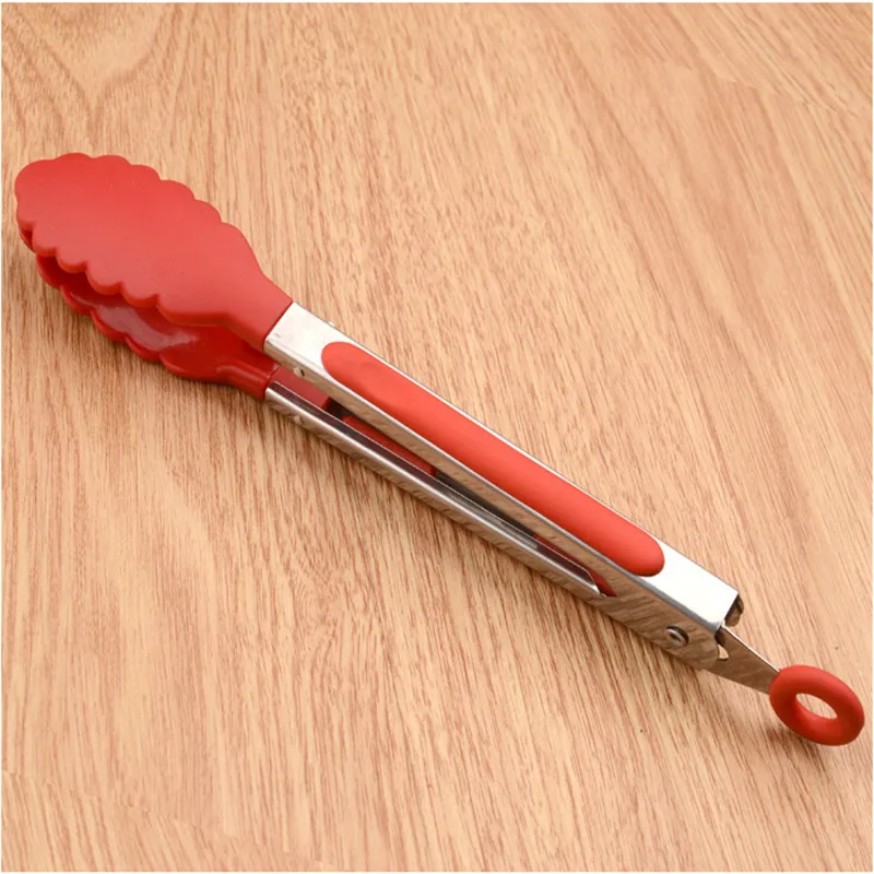 Kitchen Accessories plastic Silicone Cooking Salad Serving Stainless Steel Handle Utensil Tools Gadgets |