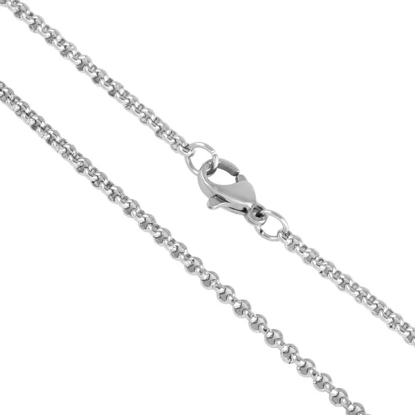 IJC0006 Hot Selling 18 inch, 20 inch, 22 inch, 24 inch Rolo Chain Stainless Steel Rolo Chain for Pendants and Charms
IJC0006 Hot Selling 18 inch, 20 inch, 22 inch, 24 inch Rolo Chain Stainless Steel Rolo Chain for Pendants and Charms