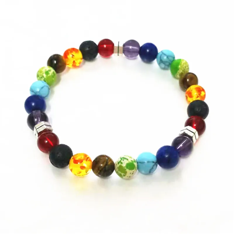 WWLB 7 Chakra Lion Bracelet Men Black Lava Healing Balance Beads Reiki Buddha Prayer Natural Stone Bracelet Women Drop Shipping
WWLB 7 Chakra Lion Bracelet Men Black Lava Healing Balance Beads Reiki Buddha Prayer Natural Stone Bracelet Women Drop Shipping